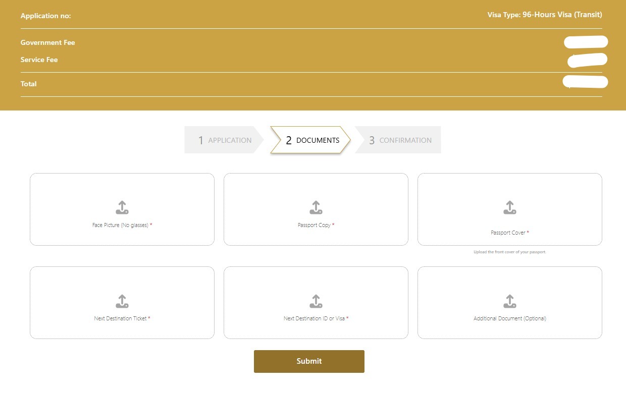 تأشيرة عبور الإمارات العربية المتحدة لمدة 96 ساعة