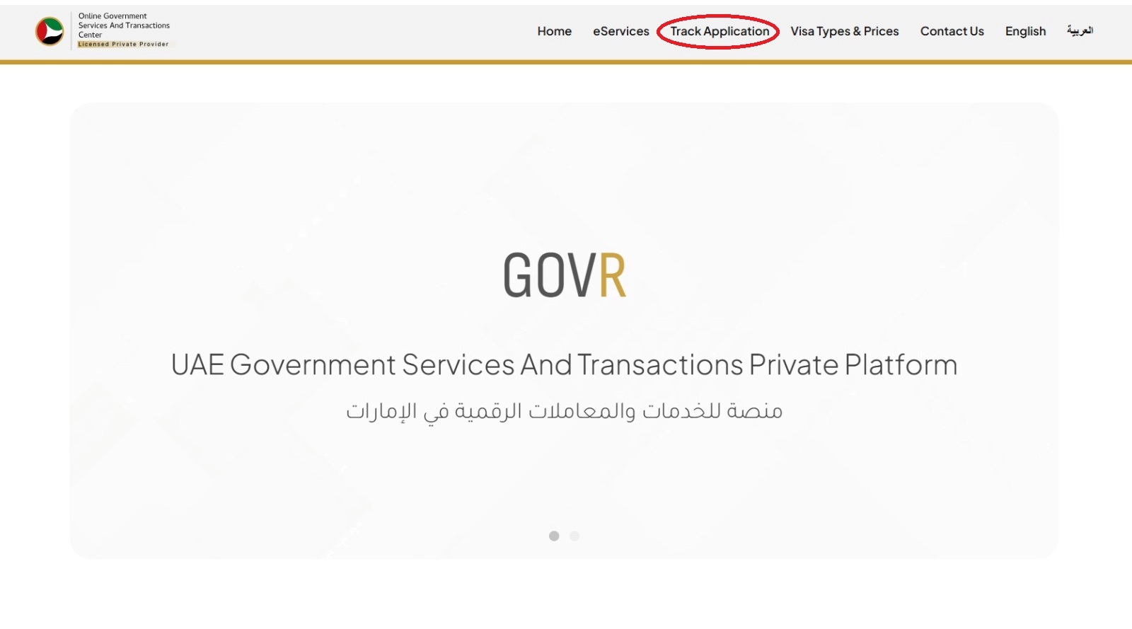 Track UAE Visa Status